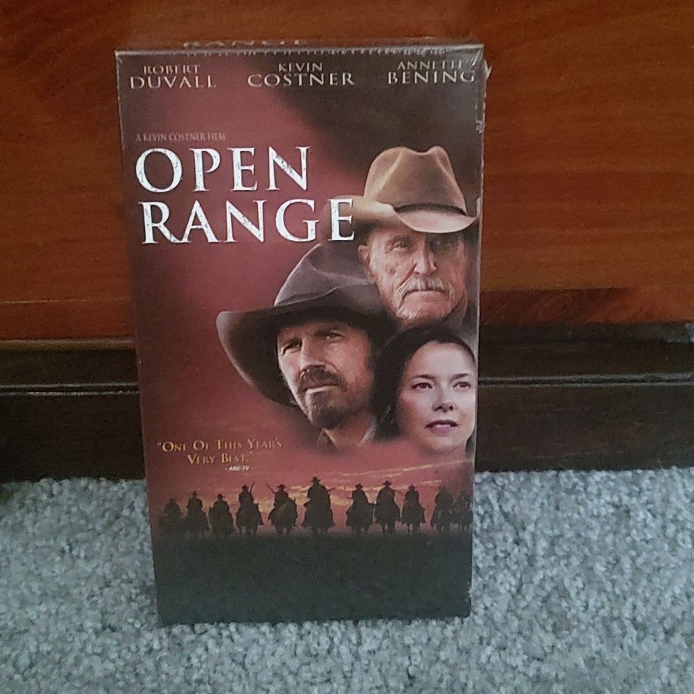 Open Range (2004)  Kevin Costner Robert Duvall Annette Bening VHS NEW Sealed